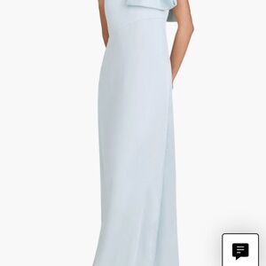 Sachin and Babi Chelsea One Shoulder Gown